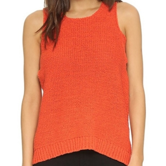 J BRAND Cut-Out Sweater Tank Top EUC! - Picture 2 of 9